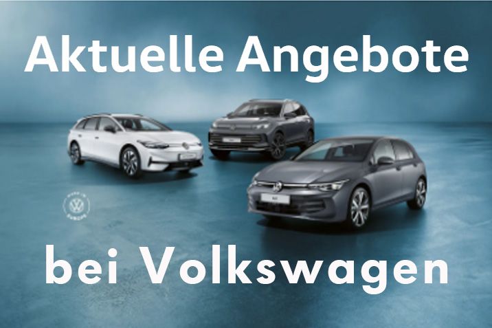 Aktuelle Angebote bei Volkswagen